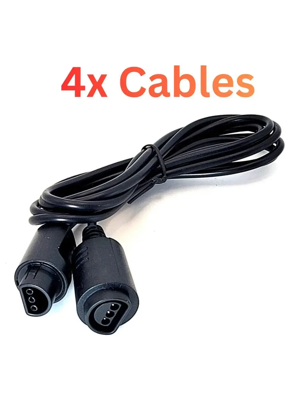 4x Nintendo 64 / N64 Controller Extension Cables (6 Feet)